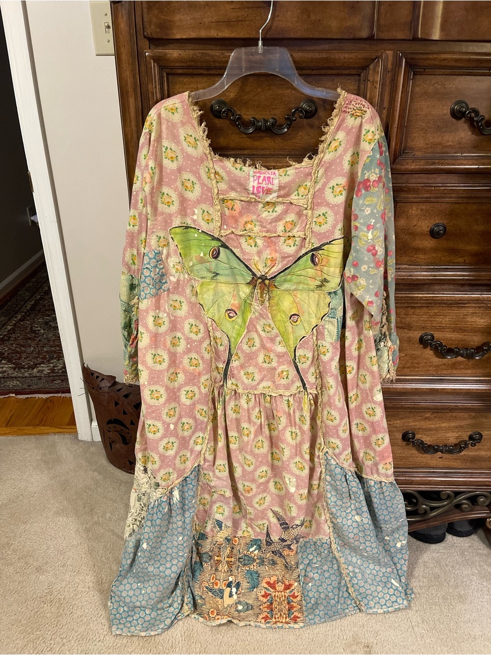 Luna Moth Helena Dress in Avignon - Picture 5 of 9